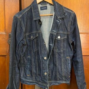 J. Crew Men’s Dark Blue Denim Jacket